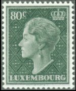 Lussemburgo 1948 - serie Granduchessa Charlotte: 80 c