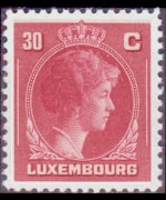 Lussemburgo 1944 - serie Granduchessa Charlotte: 30 c