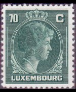 Lussemburgo 1944 - serie Granduchessa Charlotte: 70 c