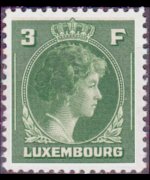 Lussemburgo 1944 - serie Granduchessa Charlotte: 3 fr