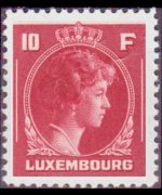 Lussemburgo 1944 - serie Granduchessa Charlotte: 10 fr
