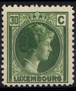 Lussemburgo 1926 - serie Granduchessa Charlotte: 30 c