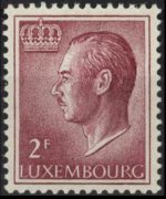 Lussemburgo 1965 - serie Granduca Jean: 2 fr