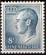 Lussemburgo 1965 - serie Granduca Jean: 8 fr