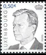 Luxembourg 2001 - set Grand Duke Henri: 0,50 €