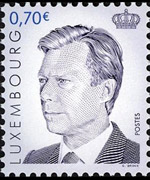 Luxembourg 2001 - set Grand Duke Henri: 0,70 €