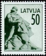 Latvia 1992 - set Monuments: 50 k