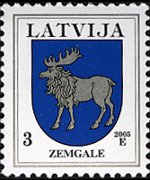 Lettonia 1994 - serie Stemmi: 3 s