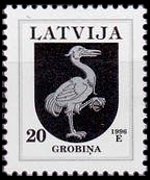 Lettonia 1994 - serie Stemmi: 20 s