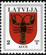 Lettonia 1994 - serie Stemmi: 2 s