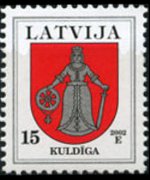 Lettonia 1994 - serie Stemmi: 15 s
