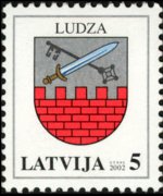 Lettonia 2002 - serie Stemmi: 5 s