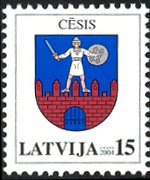 Latvia 2002 - set Coat of arms: 15 s