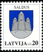 Latvia 2002 - set Coat of arms: 20 s