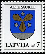 Lettonia 2002 - serie Stemmi: 7 s