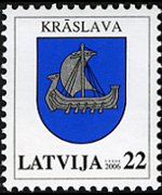 Latvia 2002 - set Coat of arms: 22 s