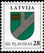 Lettonia 2002 - serie Stemmi: 28 s