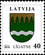 Lettonia 2002 - serie Stemmi: 40 s