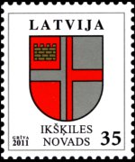 Latvia 2002 - set Coat of arms: 35 s