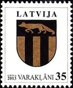 Latvia 2002 - set Coat of arms: 35 s