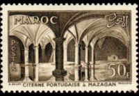 Marocco 1955 - serie Vedute: 50 fr