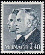 Monaco 1981 - serie Principi Ranieri III e Alberto: 3,40 fr