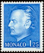 Monaco 1974 - serie Principe Ranieri III: 1,25 fr