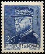 Monaco 1941 - serie Principe Luigi II: 2,50 fr