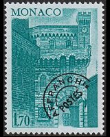 Monaco 1976 - serie Torre dell'orologio: 1,70 fr