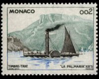 Monaco 1960 - set Post vehicles: 0,02 fr