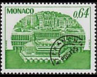 Monaco 1978 - serie Centro congressi: 0,64 fr