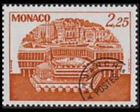 Monaco 1978 - serie Centro congressi: 2,25 fr