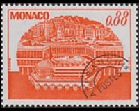 Monaco 1978 - serie Centro congressi: 0,88 fr