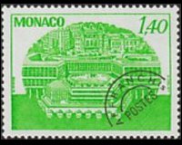 Monaco 1978 - serie Centro congressi: 1,40 fr