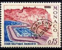 Monaco 1962 - serie Stadio nautico: 0,15 fr