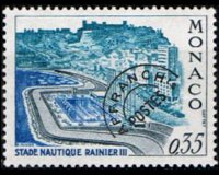 Monaco 1962 - serie Stadio nautico: 0,35 fr