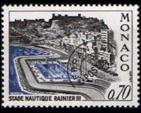 Monaco 1962 - serie Stadio nautico: 0,70 fr