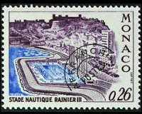 Monaco 1962 - serie Stadio nautico: 0,26 fr