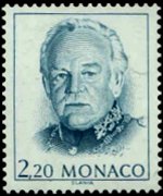 Monaco 1989 - set Prince Rainier III: 2,20 fr