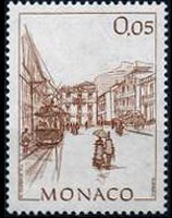 Monaco 1984 - serie Vedute: 0,05 fr