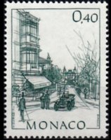 Monaco 1984 - serie Vedute: 0,40 fr
