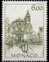 Monaco 1984 - serie Vedute: 6,00 fr