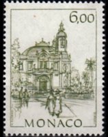 Monaco 1984 - serie Vedute: 6,00 fr
