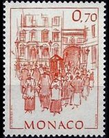 Monaco 1984 - serie Vedute: 0,70 fr