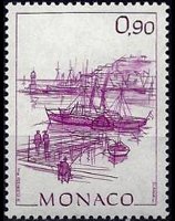 Monaco 1984 - serie Vedute: 0,90 fr