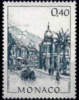 Monaco 1984 - serie Vedute: 0,40 fr