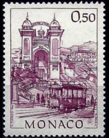 Monaco 1984 - serie Vedute: 0,50 fr