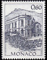 Monaco 1984 - serie Vedute: 0,60 fr