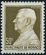 Monaco 1946 - serie Principe Luigi II: 50 c