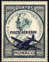 Monaco 1946 - serie Principe Luigi II: 50 fr